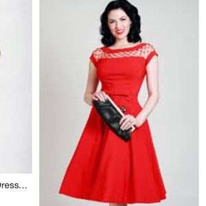 NWOT Tatyana Wink Red Dress from Modcloth
